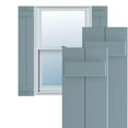 thumbnail image 1 of Ekena Millwork 10 3/4"W x 75"H True Fit PVC Two Board Joined Board-n-Batten Shutters, Peaceful Blue (Per Pair - Hardware Not Included), 1 of 9