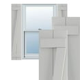 thumbnail image 1 of Ekena Millwork 10 3/4"W x 75"H True Fit PVC Two Board Joined Board-n-Batten Shutters w/Z-Bar, Hailstorm Gray (Per Pair - Hardware Not Included), 1 of 8