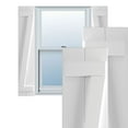 thumbnail image 1 of Ekena Millwork 10 3/4"W x 80"H True Fit PVC Two Board Joined Board-n-Batten Shutters w/Z-Bar, Unfinished (Per Pair - Hardware Not Included), 1 of 8