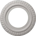 thumbnail image 1 of Ekena Millwork 10 5/8"OD x 5 3/4"ID x 1/2"P Claremont Ceiling Medallion (Fits Canopies up to 7"), Hand-Painted Ultra Pure White, 1 of 7