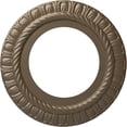 thumbnail image 1 of Ekena Millwork 10 5/8"OD x 5 3/4"ID x 1/2"P Claremont Ceiling Medallion (Fits Canopies up to 7"), Hand-Painted Warm Silver, 1 of 7