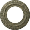 thumbnail image 1 of Ekena Millwork 10 5/8"OD x 5 3/4"ID x 1/2"P Claremont Ceiling Medallion (Fits Canopies up to 7"), Hand-Painted Witch Hazel Crackle, 1 of 7