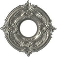 thumbnail image 1 of Ekena Millwork 10"OD x 3 1/2"ID x 3/4"P Attica Thermoformed PVC Ceiling Medallion (Fits Canopies up to 4 1/8"), Aged Dark Steel, 1 of 5