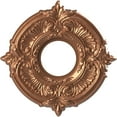 thumbnail image 1 of Ekena Millwork 10"OD x 3 1/2"ID x 3/4"P Attica Thermoformed PVC Ceiling Medallion (Fits Canopies up to 4 1/8"), Bright Coat Rose Gold, 1 of 10