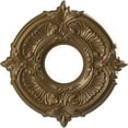thumbnail image 1 of Ekena Millwork 10"OD x 3 1/2"ID x 3/4"P Attica Thermoformed PVC Ceiling Medallion (Fits Canopies up to 4 1/8"), Metallic Champagne Bronze, 1 of 10