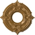 thumbnail image 1 of Ekena Millwork 10"OD x 3 1/2"ID x 3/4"P Attica Thermoformed PVC Ceiling Medallion (Fits Canopies up to 4 1/8"), Universal Aged Metallic Vintage Gold, 1 of 10