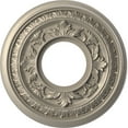 thumbnail image 1 of Ekena Millwork 10"OD x 3 1/2"ID x 3/4"P Baltimore Thermoformed PVC Ceiling Medallion (Fits Canopies up to 4 1/4"), Metallic Silver, 1 of 10