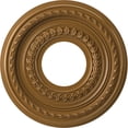 thumbnail image 1 of Ekena Millwork 10"OD x 3 1/2"ID x 3/4"P Cole Thermoformed PVC Ceiling Medallion (Fits Canopies up to 4 1/4"), Universal Aged Metallic Vintage Gold, 1 of 10
