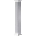 thumbnail image 1 of Ekena Millwork 10"W x 04'H Craftsman Classic Square Non-Tapered, Fluted Column, Prairie Capital & Prairie Base, 1 of 6