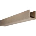 thumbnail image 1 of Ekena Millwork 10"W x 12"H x 14'L 3-Sided (U-beam) Rough Sawn Endurathane Faux Wood Ceiling Beam, White Washed, 1 of 17