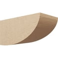 thumbnail image 1 of 10"W x 20"D x 10"H Wide Durham Rough Cedar Woodgrain TimberThane Corbel, Primed Tan, 1 of 6