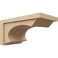 thumbnail image 1 of 10"W x 20"D x 10"H Wide Emerson Rough Cedar Woodgrain TimberThane Corbel, Primed Tan, 1 of 6
