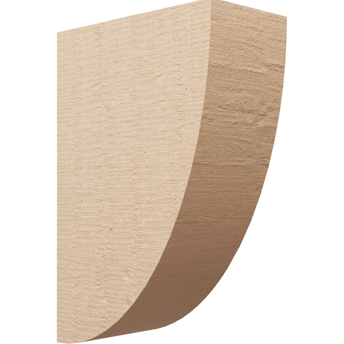10"W x 20"D x 30"H Classic Durham Rough Cedar Woodgrain TimberThane Corbel, Primed Tan