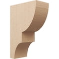 thumbnail image 1 of 10"W x 20"D x 30"H Classic Ridgewood Rough Cedar Woodgrain TimberThane Corbel, Primed Tan, 1 of 6