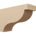 thumbnail image 1 of 10"W x 30"D x 20"H Classic Garner Rough Cedar Woodgrain TimberThane Corbel, Primed Tan, 1 of 6