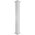 thumbnail image 1 of Ekena Millwork 10"W x 9'H Craftsman Classic Square Non-Tapered Large Marrakesh Fretwork Column w/ Crown Capital & Crown Base, 1 of 8