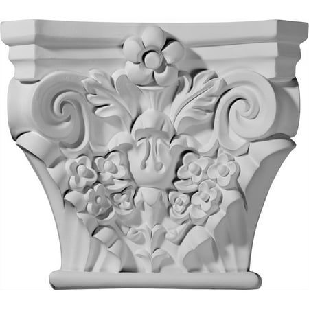 Ekena Millwork 11 1/2"W x 3 3/8"D x 10 1/8"H Anthony Capital (Fits Pilasters up to 8"W x 1 1/2"D)