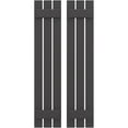 thumbnail image 1 of Ekena Millwork 11 1/2"W x 44"H Americraft Three Board (2 Batten) Exterior Real Wood Spaced Board-n-Batten Shutters (Per Pair), Shadow Mountain, 1 of 10