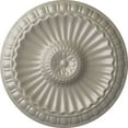 thumbnail image 1 of Ekena Millwork 11 1/4"OD x 1 1/8"P Linus Ceiling Medallion, Hand-Painted Pearl White, 1 of 6