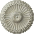 thumbnail image 1 of Ekena Millwork 11 1/4"OD x 1 1/8"P Linus Ceiling Medallion, Hand-Painted Pot of Cream Crackle, 1 of 6