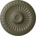 thumbnail image 1 of Ekena Millwork 11 1/4"OD x 1 1/8"P Linus Ceiling Medallion, Hand-Painted Spartan Stone, 1 of 6