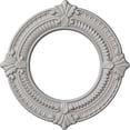 thumbnail image 1 of Ekena Millwork 11 1/8"OD x 6 1/8"ID x 5/8"P Benson Ceiling Medallion (Fits Canopies up to 6 1/8"), Hand-Painted Ultra Pure White, 1 of 7