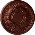 thumbnail image 1 of Ekena Millwork 11 3/4"OD x 1 1/4"P Wakefield Ceiling Medallion (Fits Canopies up to 3 5/8"), Hand-Painted Antique Copper, 1 of 7