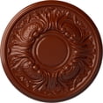 thumbnail image 1 of Ekena Millwork 11 3/4"OD x 1 1/4"P Wakefield Ceiling Medallion (Fits Canopies up to 3 5/8"), Hand-Painted Firebrick, 1 of 7