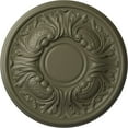 thumbnail image 1 of Ekena Millwork 11 3/4"OD x 1 1/4"P Wakefield Ceiling Medallion (Fits Canopies up to 3 5/8"), Hand-Painted Spartan Stone, 1 of 7