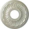 thumbnail image 1 of Ekena Millwork 11 3/4"OD x 3 5/8"ID x 1"P Blackthorne Ceiling Medallion (Fits Canopies up to 4 7/8"), Hand-Painted Flash Blue, 1 of 7