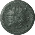 thumbnail image 1 of Ekena Millwork 11 3/4"OD x 3/8"P Stockport Ceiling Medallion, Hand-Painted Athenian Green Crackle, 1 of 6