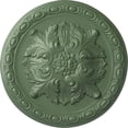 thumbnail image 1 of Ekena Millwork 11 3/4"OD x 3/8"P Stockport Ceiling Medallion, Hand-Painted Athenian Green, 1 of 6