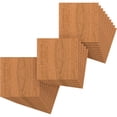 thumbnail image 1 of Ekena Millwork 11 3/4"W x 11 3/4"H x 1/4"T Wood Hobby Boards, Cherry (25-Pack), 1 of 6