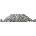 thumbnail image 1 of Ekena Millwork 11 3/4"W x 2 3/4"H x 5/8"P Cole Center with Scrolls Onlay, 1 of 6