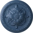 thumbnail image 1 of Ekena Millwork 11 3/8"OD x 2"P Acanthus Ceiling Medallion, Hand-Painted Americana, 1 of 7