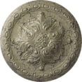 thumbnail image 1 of Ekena Millwork 11 3/8"OD x 2"P Acanthus Ceiling Medallion, Hand-Painted Castle Stone Crackle, 1 of 7