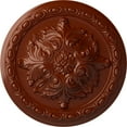 thumbnail image 1 of Ekena Millwork 11 3/8"OD x 2"P Acanthus Ceiling Medallion, Hand-Painted Firebrick, 1 of 7
