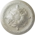 thumbnail image 1 of Ekena Millwork 11 3/8"OD x 2"P Acanthus Ceiling Medallion, Hand-Painted Flash Blue, 1 of 7