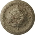 thumbnail image 1 of Ekena Millwork 11 3/8"OD x 2"P Acanthus Ceiling Medallion, Hand-Painted Gobi Desert Crackle, 1 of 7