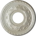 thumbnail image 1 of Ekena Millwork 11 3/8"OD x 3 5/8"ID x 7/8"P Palmetto Ceiling Medallion (Fits Canopies up to 4 1/2"), Hand-Painted Flash Blue, 1 of 7