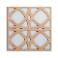 thumbnail image 1 of Ekena Millwork 11 3/8"W x 11 3/8"H x 1/4"T Small Fleetwood Decorative Fretwork Wood Wall Panels, Cherry, 1 of 18