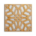 thumbnail image 1 of Ekena Millwork 11 3/8"W x 11 3/8"H x 1/4"T Small Garland Decorative Fretwork Wood Wall Panels, Alder, 1 of 18