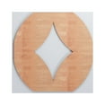 thumbnail image 1 of Ekena Millwork 11 3/8"W x 11 3/8"H x 1/4"T Small Gresham Decorative Fretwork Wood Wall Panels, Cherry, 1 of 18
