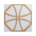 thumbnail image 1 of Ekena Millwork 11 3/8"W x 11 3/8"H x 1/4"T Small Haswell Decorative Fretwork Wood Wall Panels, Alder, 1 of 18