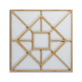 thumbnail image 1 of Ekena Millwork 11 3/8"W x 11 3/8"H x 1/4"T Small Jamestown Decorative Fretwork Wood Wall Panels, Alder, 1 of 18