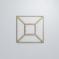 thumbnail image 1 of Ekena Millwork 11 3/8"W x 11 3/8"H x 1/4"T Small Marion Decorative Fretwork Wood Wall Panels, Birch, 1 of 18