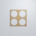 thumbnail image 1 of Ekena Millwork 11 3/8"W x 11 3/8"H x 1/4"T Small Wembley Decorative Fretwork Wood Wall Panels, Birch, 1 of 18