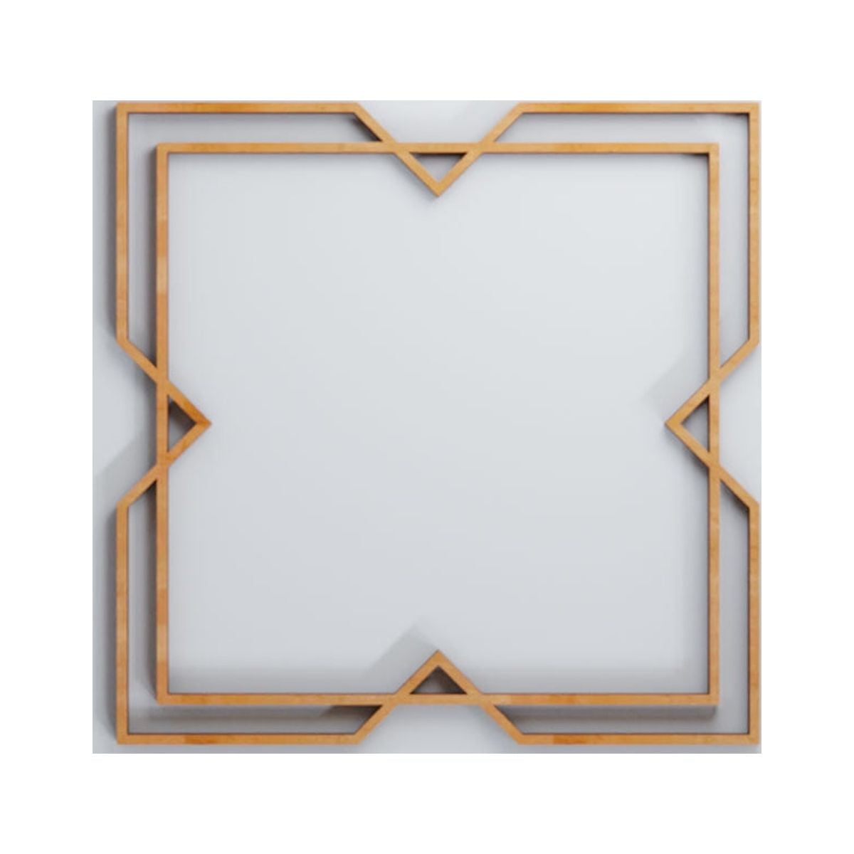 Ekena Millwork 11 3/8"W x 11 3/8"H x 3/8"T Small Fleming Decorative Fretwork Wood Wall Panels, Alder