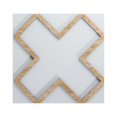 thumbnail image 1 of Ekena Millwork 11 3/8"W x 11 3/8"H x 3/8"T Small Fowler Decorative Fretwork Wood Wall Panels, Red Oak, 1 of 3