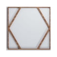 thumbnail image 1 of Ekena Millwork 11 3/8"W x 11 3/8"H x 3/8"T Small Fraser Decorative Fretwork Wood Wall Panels, Walnut, 1 of 3